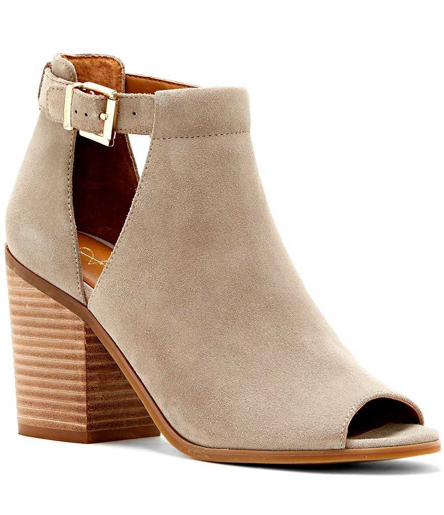Arturo Chiang Cordeliah Open Toe Booties