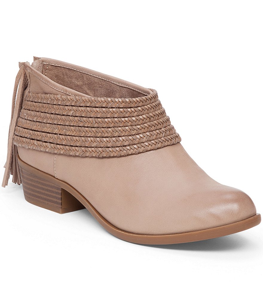 BCBGeneration Craftee Fringe Booties