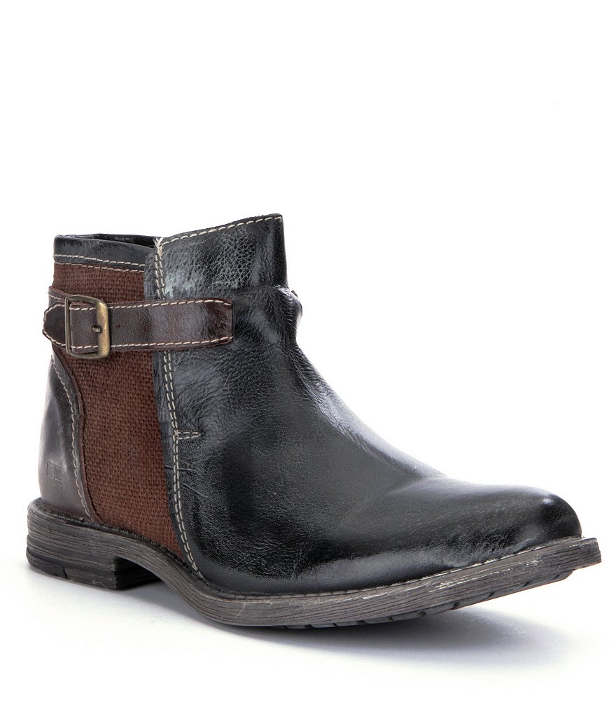 Bed Stu Johnston Casual Side Buckle Detail Mid Boots