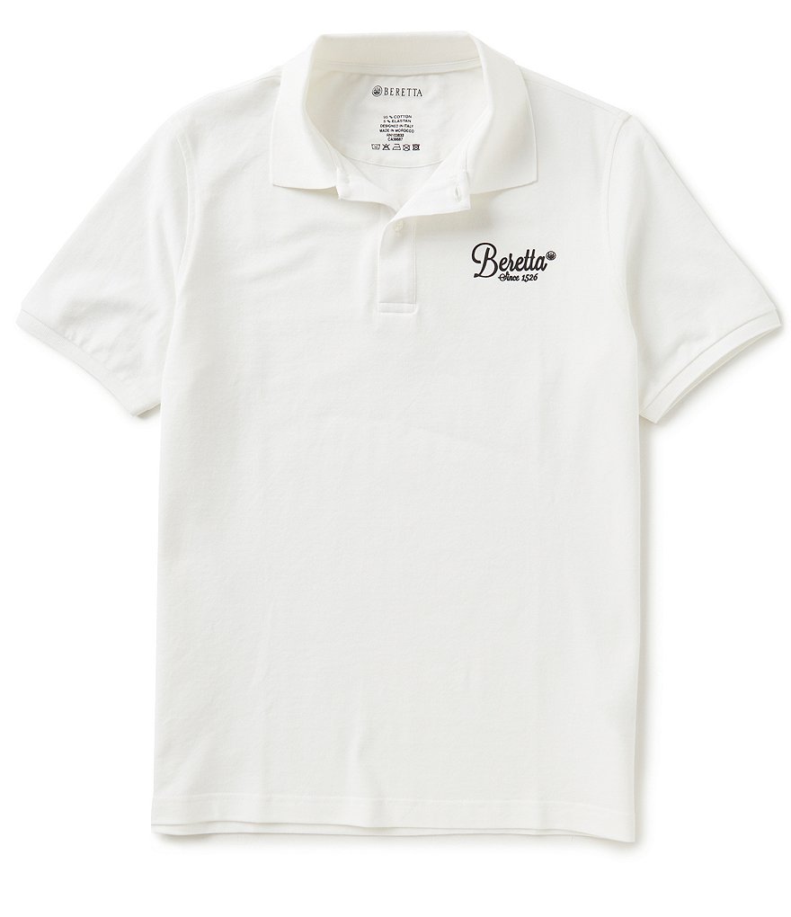 Beretta Classic Short-Sleeve Solid Polo Shirt