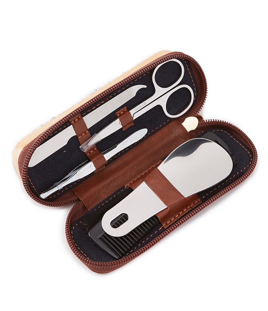 Berkshire Travel Manicure Set with Shoe Brush