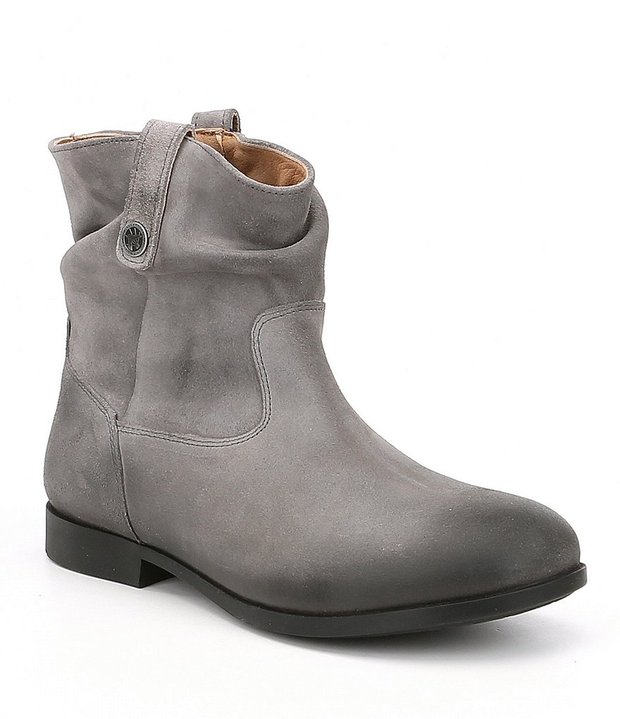 Birkenstock Sarnia Waxed Suede Booties
