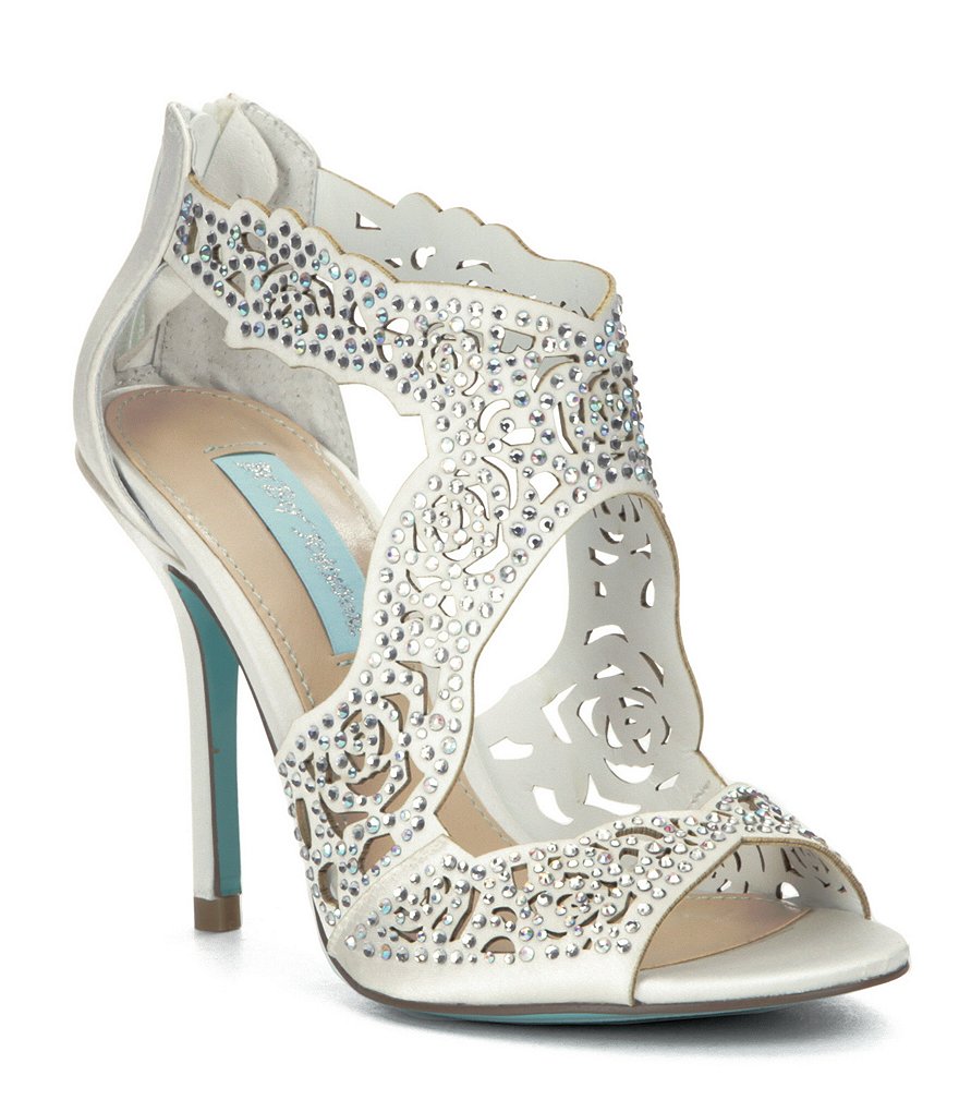 Blue by Betsey Johnson Livie Keyhole Cutout Dress Sandals