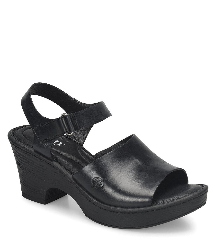 Born Canna Block Heel Sandals