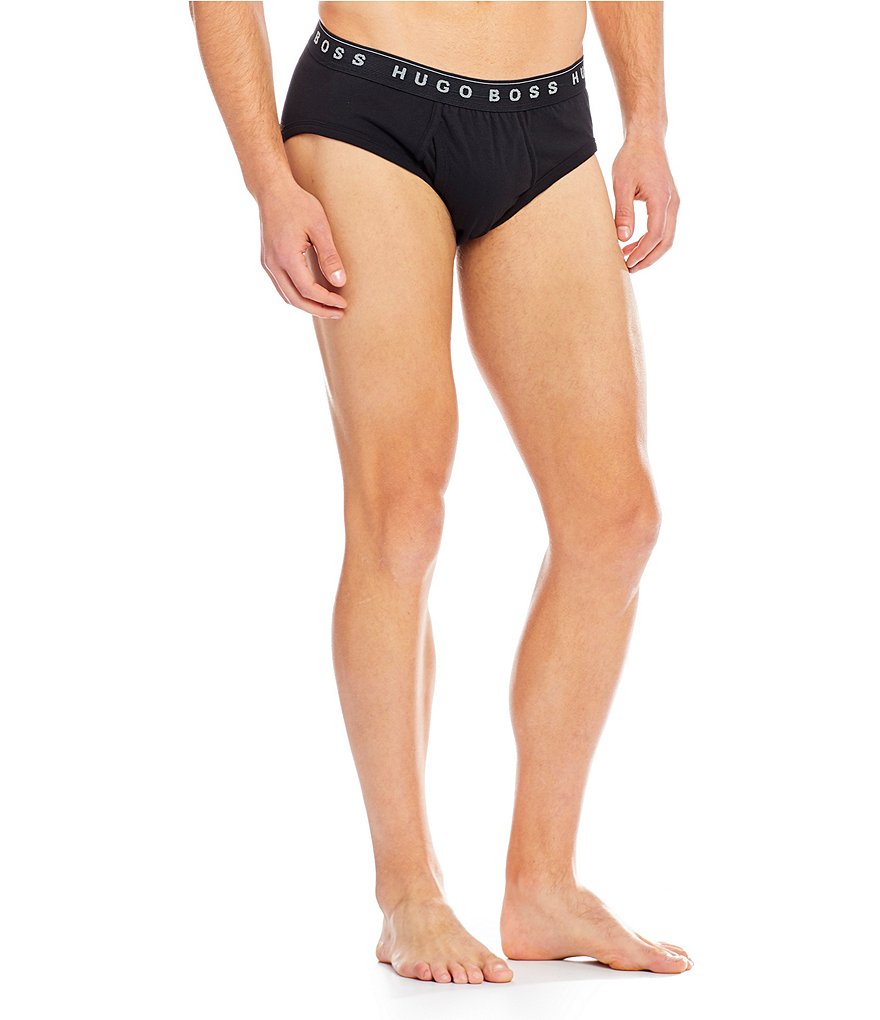 BOSS Hugo Boss Cotton Traditional Briefs 3-Pack