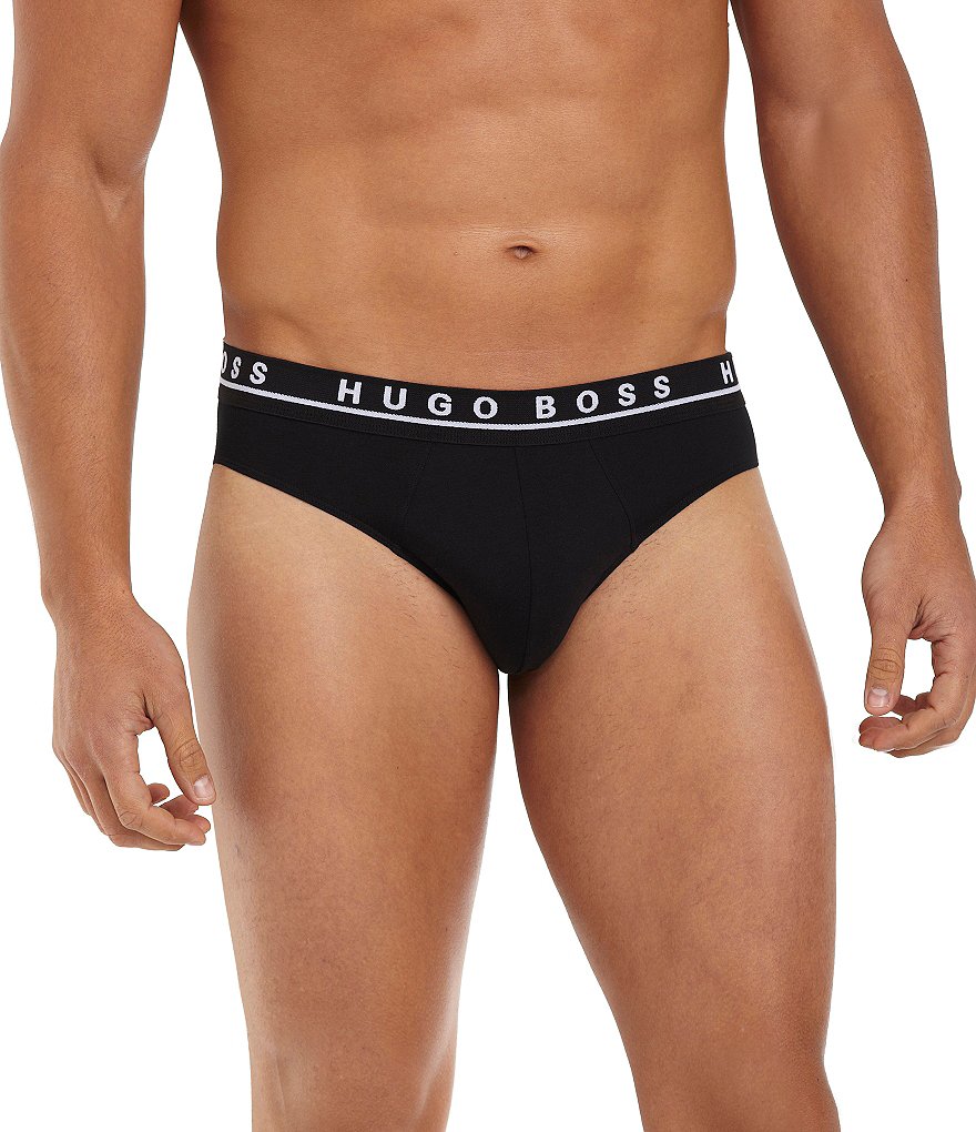 BOSS Hugo Boss Mini Briefs Cotton Stretch 3-Pack