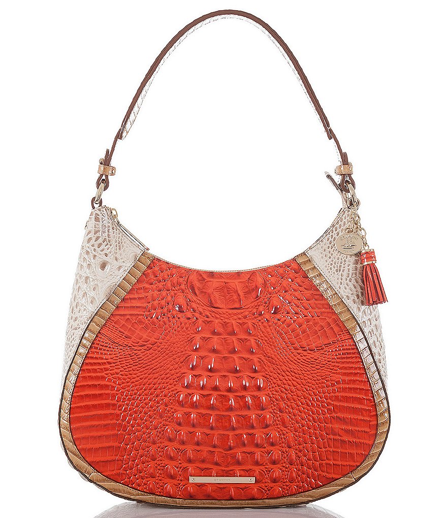 Brahmin Cotinga Collection Amira Hobo Colorblock Bag