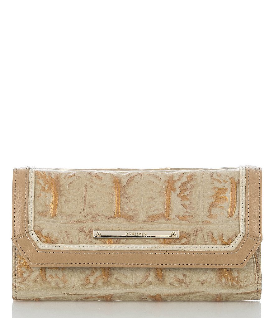 Brahmin Orinoco Collection Soft Checkbook Wallet