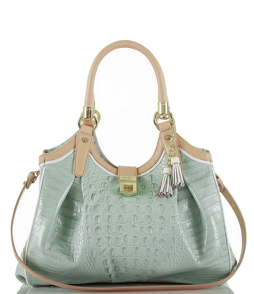 Brahmin Tri-Texture Collection Elisa Hobo Bag