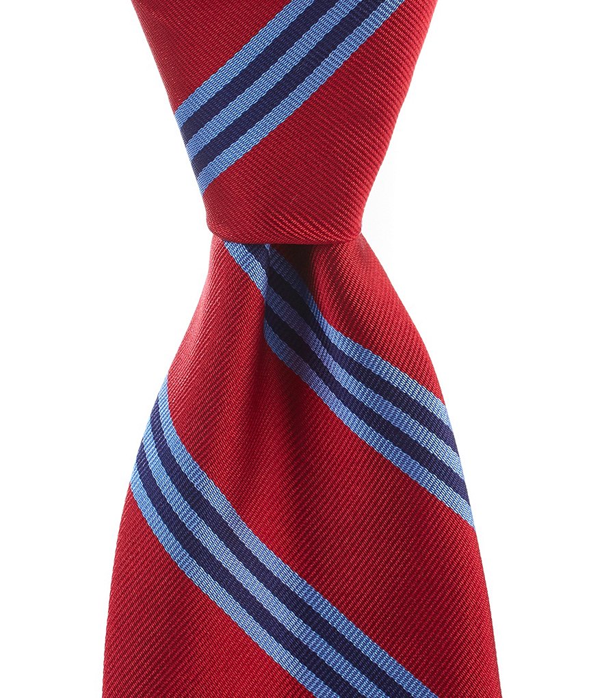Brooks Brothers Stripe Traditional 3.25#double; Silk Tie