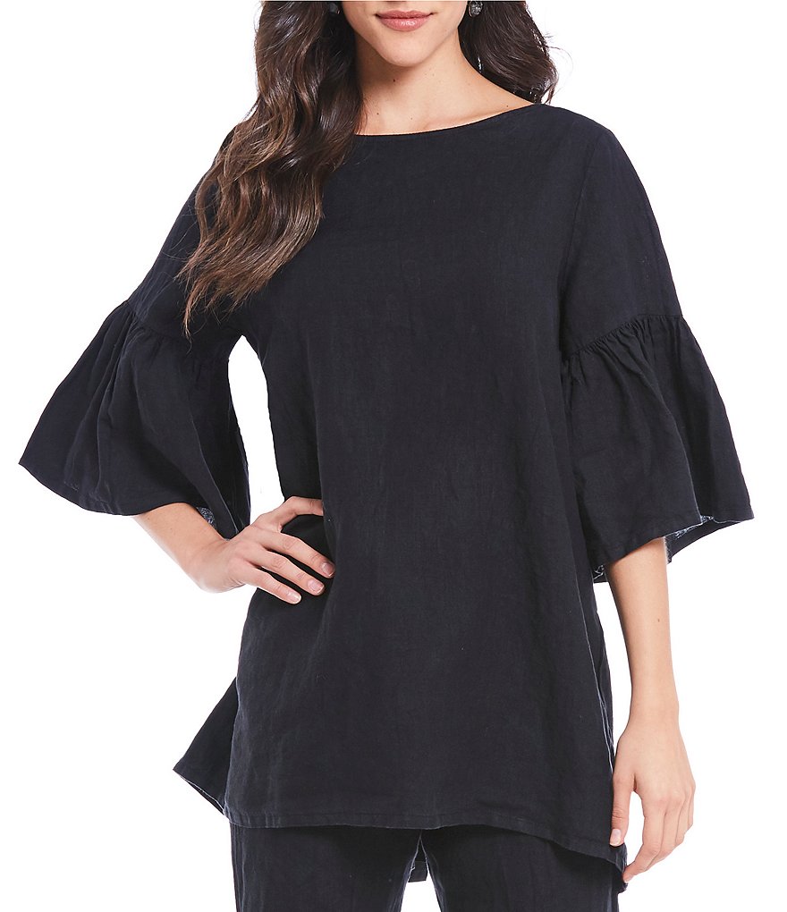Bryn Walker Diego Ruffle Bell Sleeve Blouse