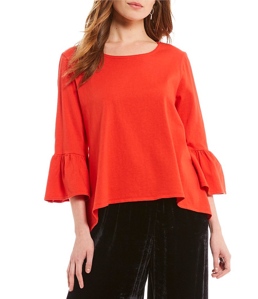 Bryn Walker Fran 3/4 Bell Sleeve Shirt