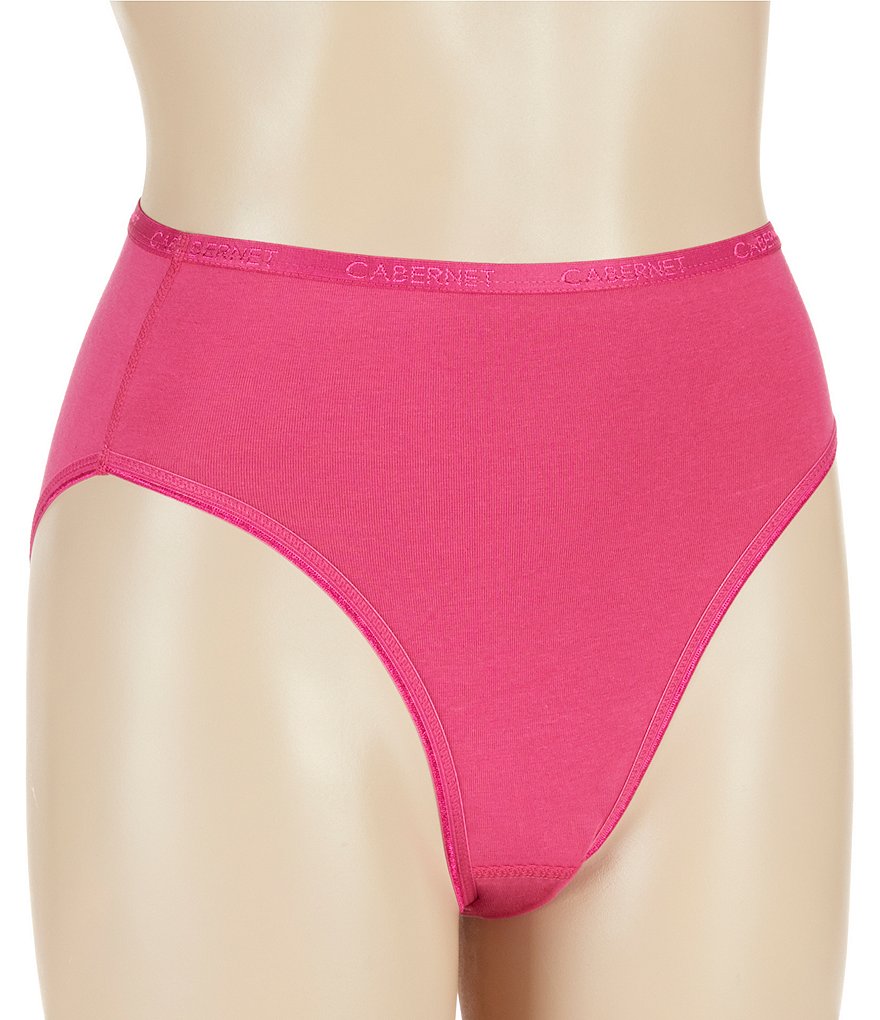 Cabernet Logo Collection Classic Hi-Cut Panty