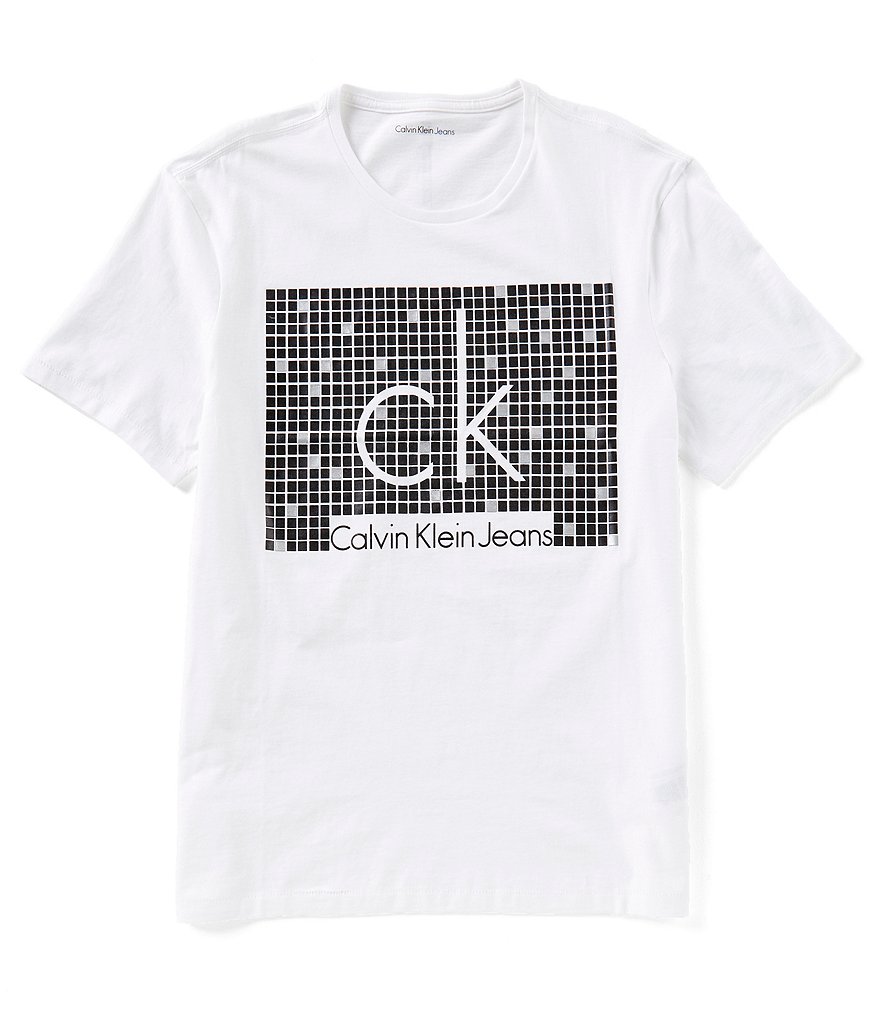Calvin Klein Jeans HD Squared Ck Crew T-Shirt