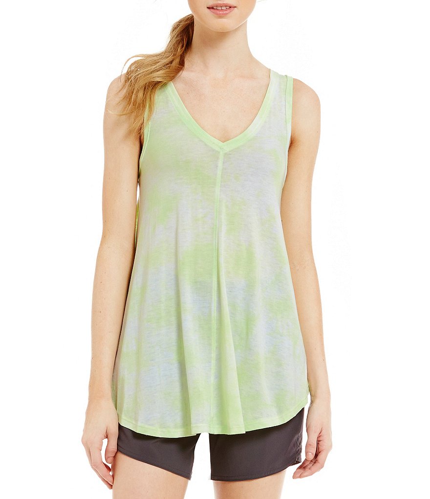 Calvin Klein Performance Tie-Dye Knit Tank