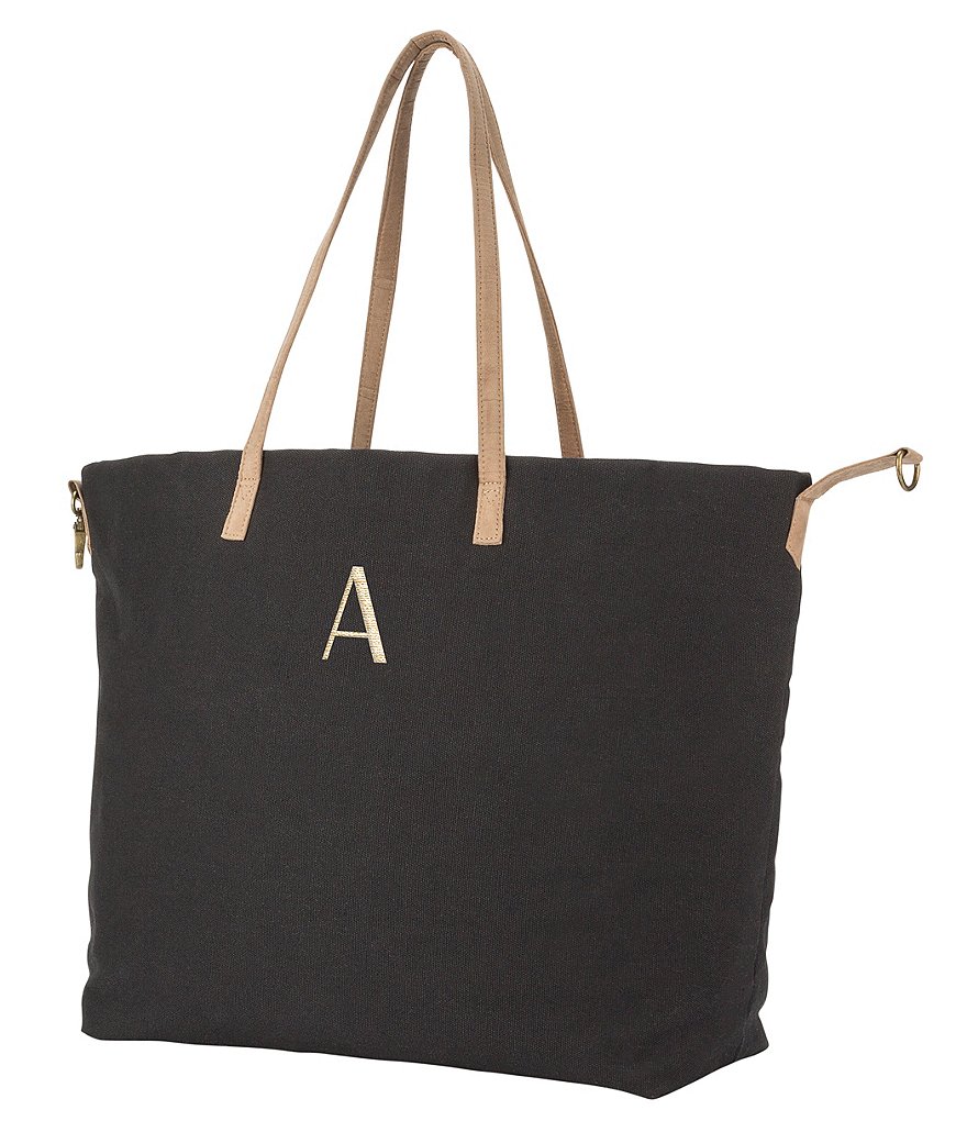 Cathy's Concepts Personalized Black Overnight Tote