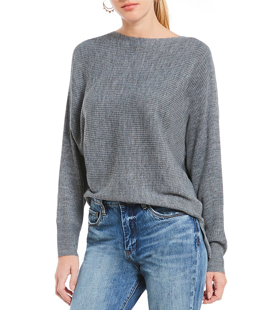 Chelsea & Violet Oversized Boatneck Dolman Sweater