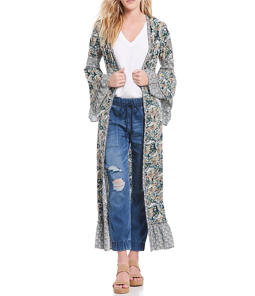Chelsea & Violet Button Front Open Cardigan