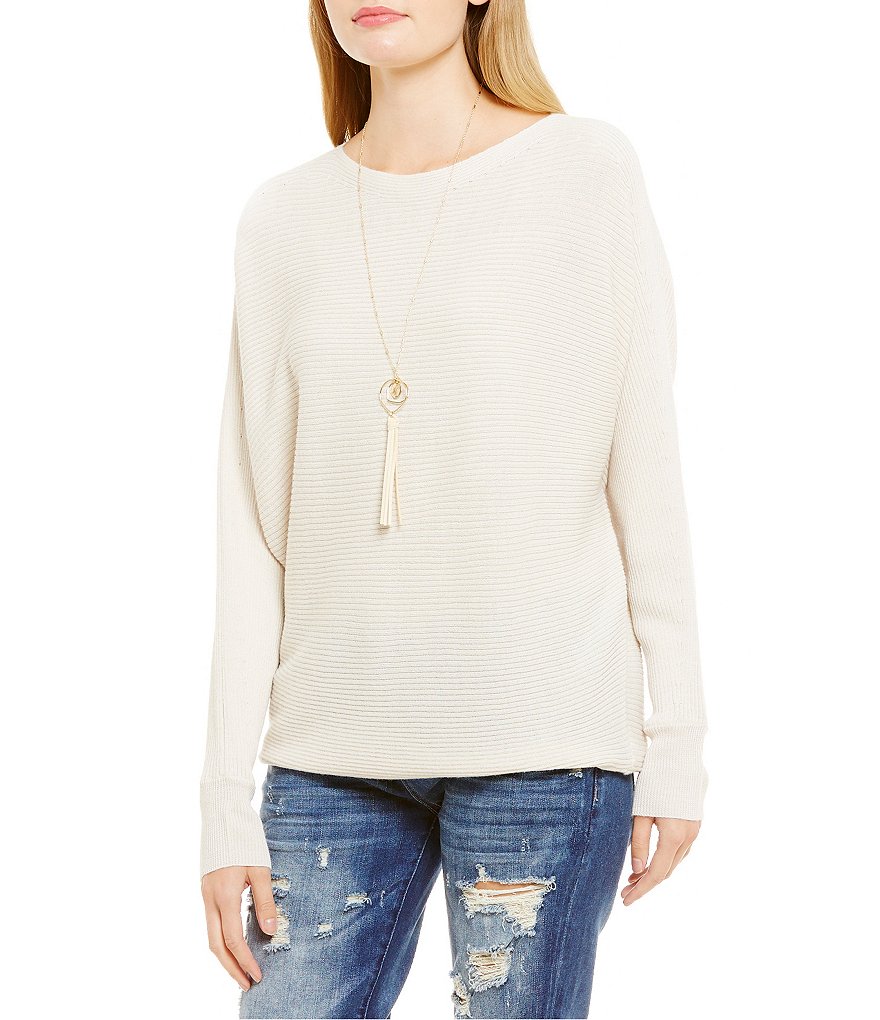 Chelsea & Violet Dolman Hi-Low Sweater