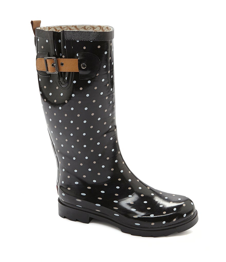 Chooka Classic Dot Rain Boots