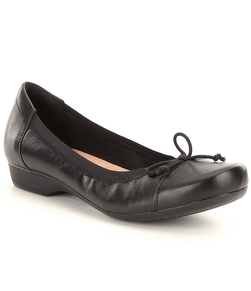 Clarks Blanche Nora Bow Detail Flats