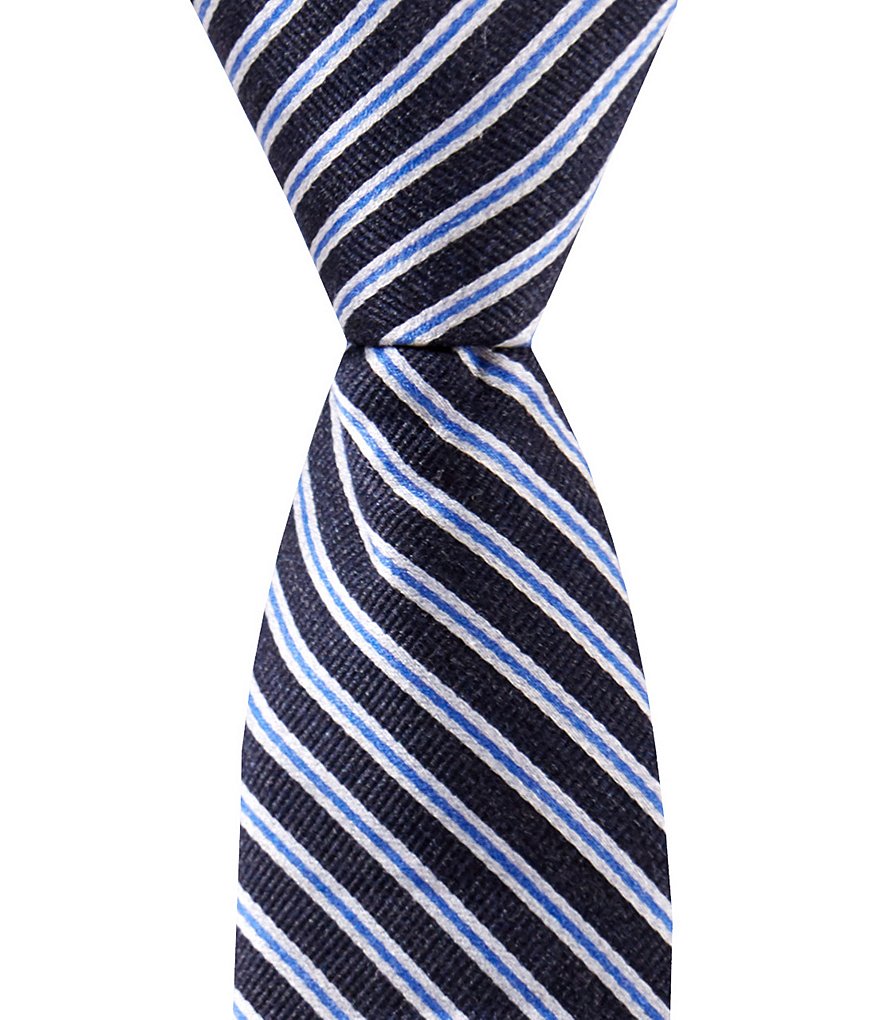 Class Club Gold Label Boys 12#double; Thin Stripe Tie