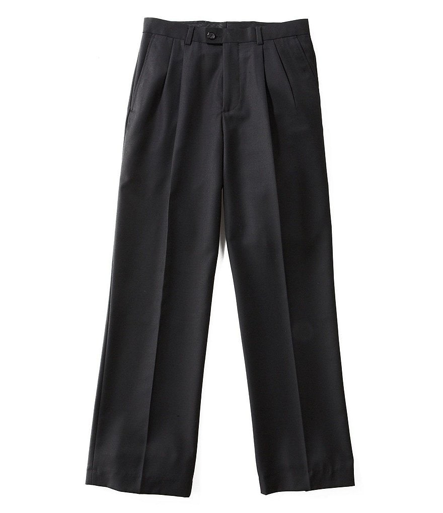 Class Club Gold Label Big Boys 8-20 Husky Pleated Dress Pants