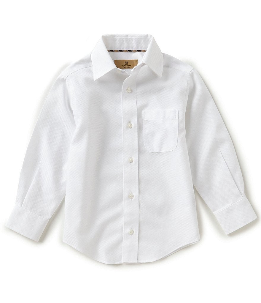 Class Club Gold Label Little Boys 2T-7 Non-Iron Button-Front Shirt
