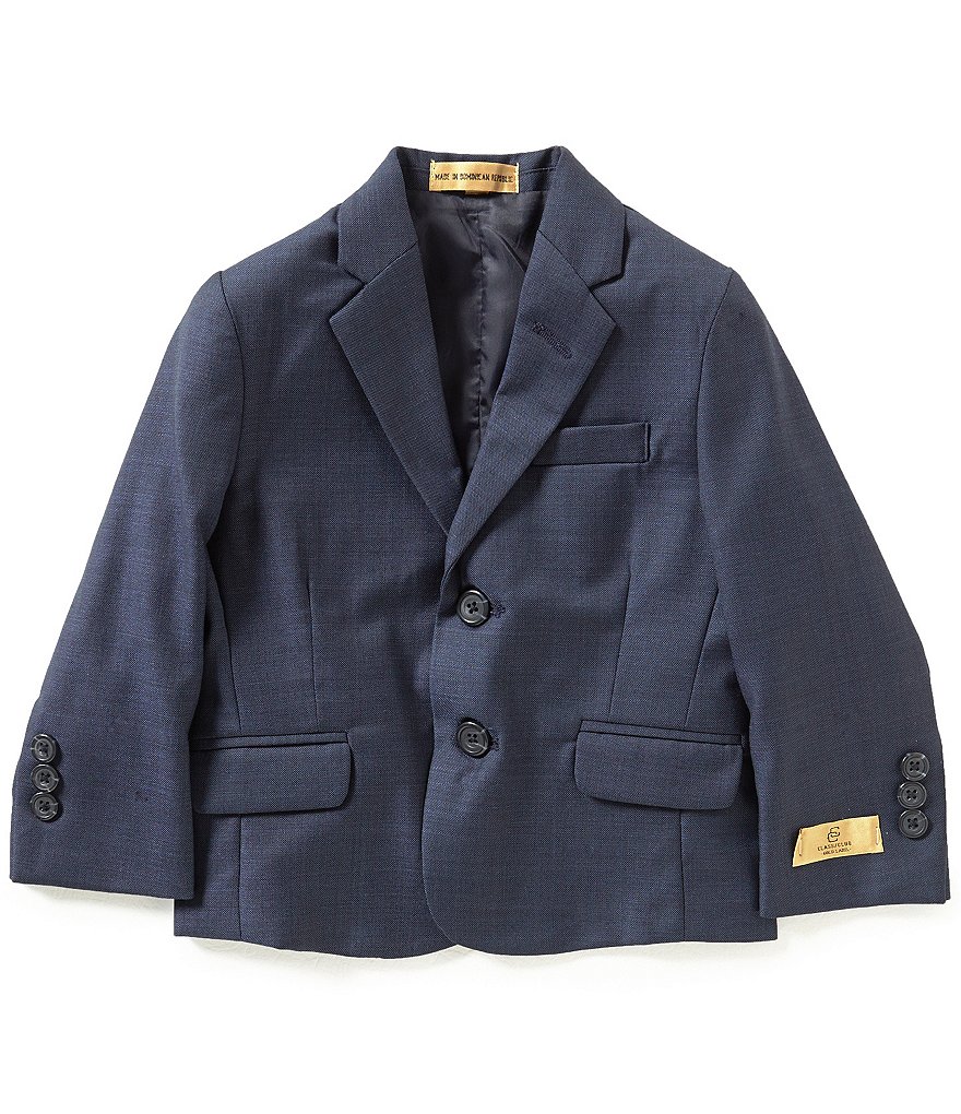 Class Club Gold Label Little Boys 3T-7 Sharkskin Blazer
