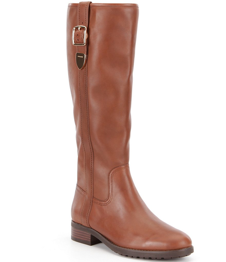 COACH EASTON WIDE CALF RIDING BOOT