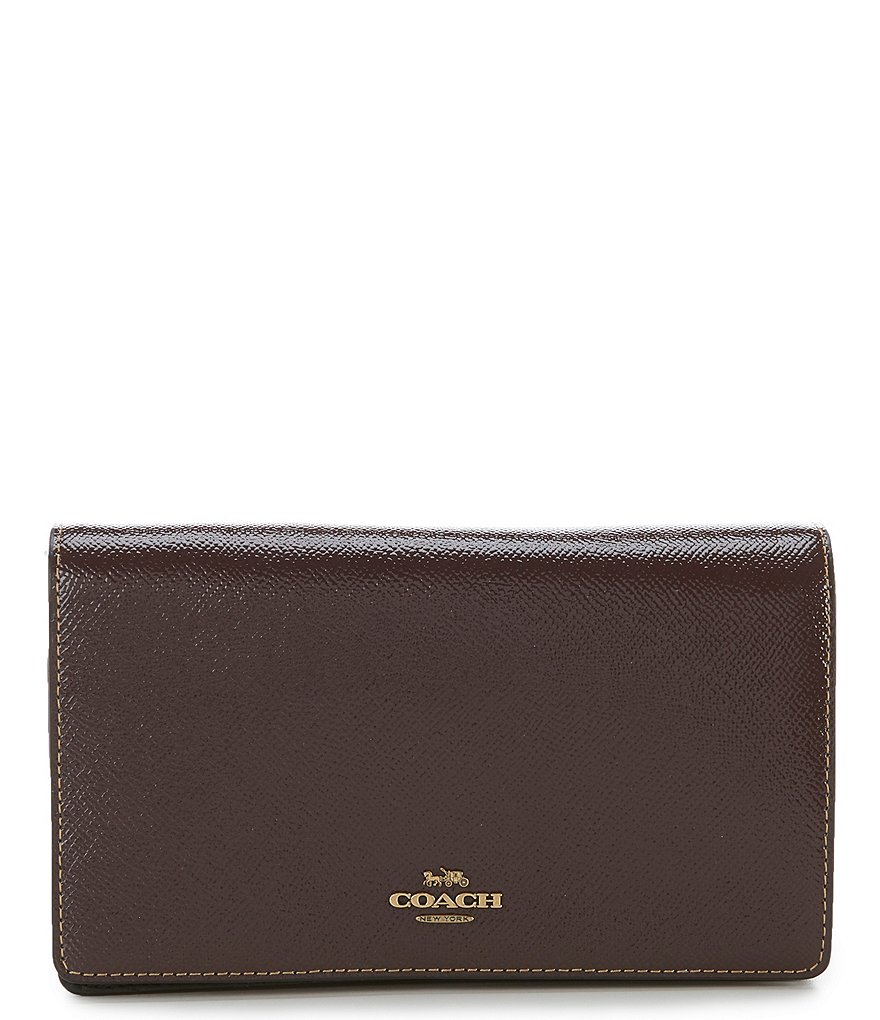 Coach Fold-Over Chain Clutch