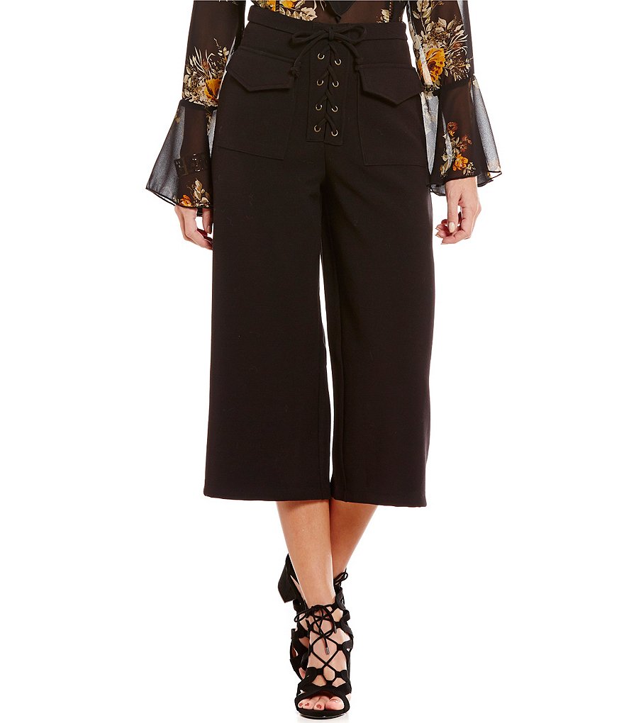 Coco + Jaimeson Lace-Up Culottes