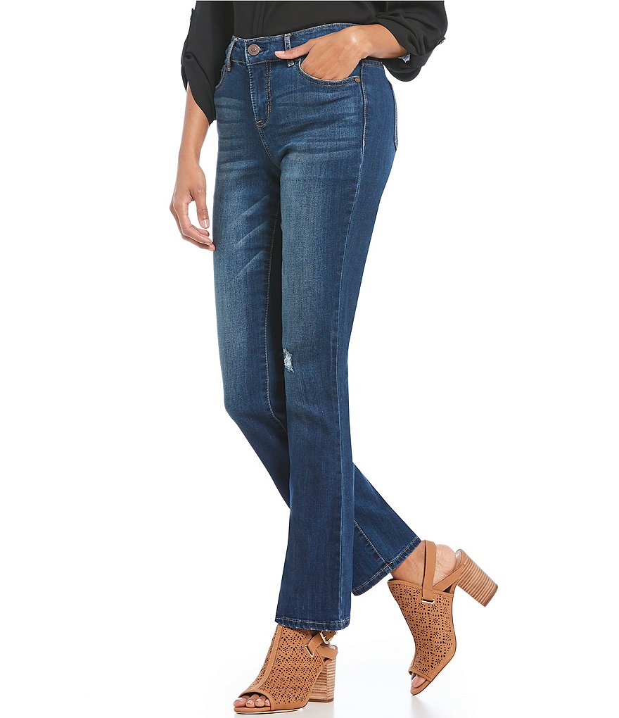 Code Bleu Chelsea Slimming Straight Leg Jeans
