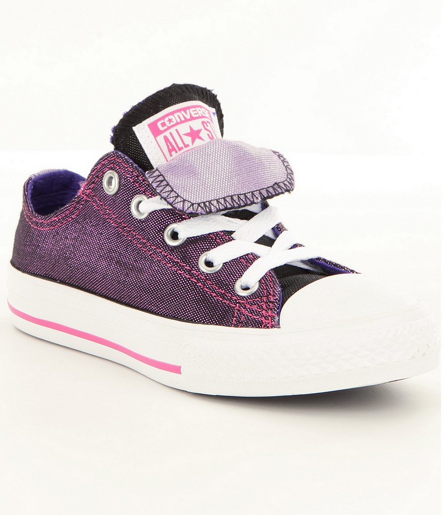 Converse Girls´ Chuck Taylor® All Star® Shimmer Double Tongue Sneakers