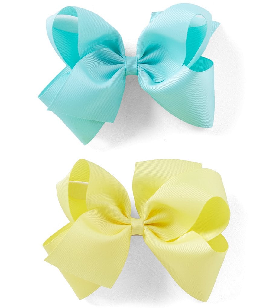 Copper Key Girls 2-Pack King Bow Set