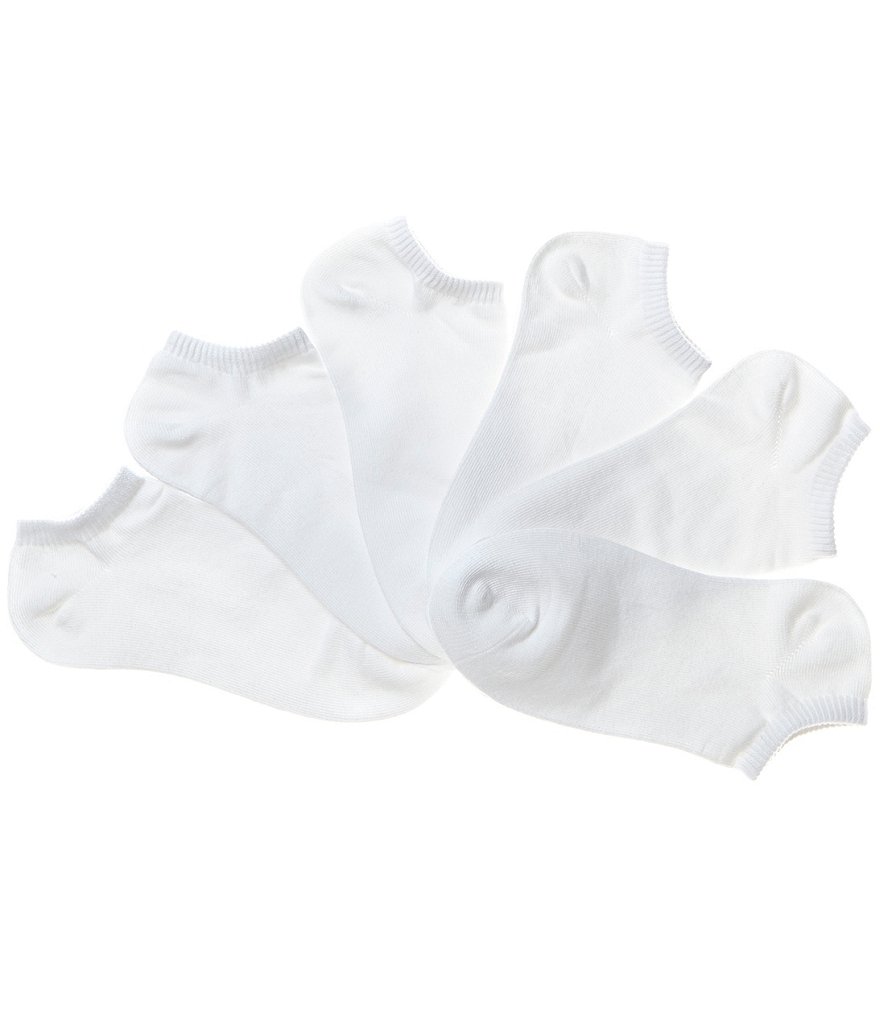 Copper Key Girls 6-Pack No Show Socks