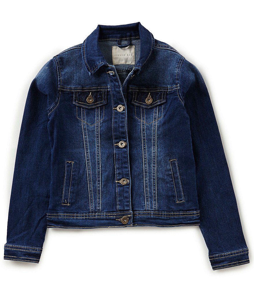 Copper Key Big Girls 7-16 Denim Jacket