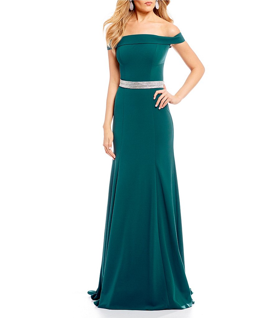 Coya Collection Off-The-Shoulder Long Dress