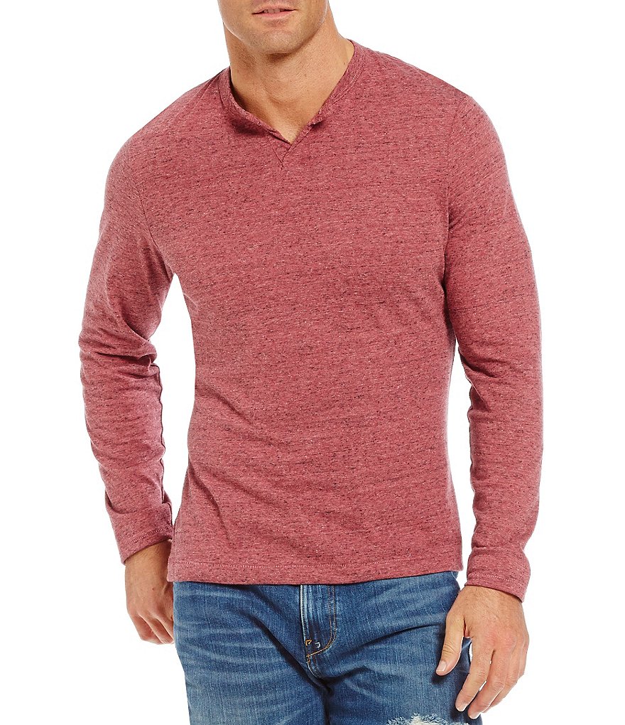 Cremieux Jeans Henley Long-Sleeve Tee