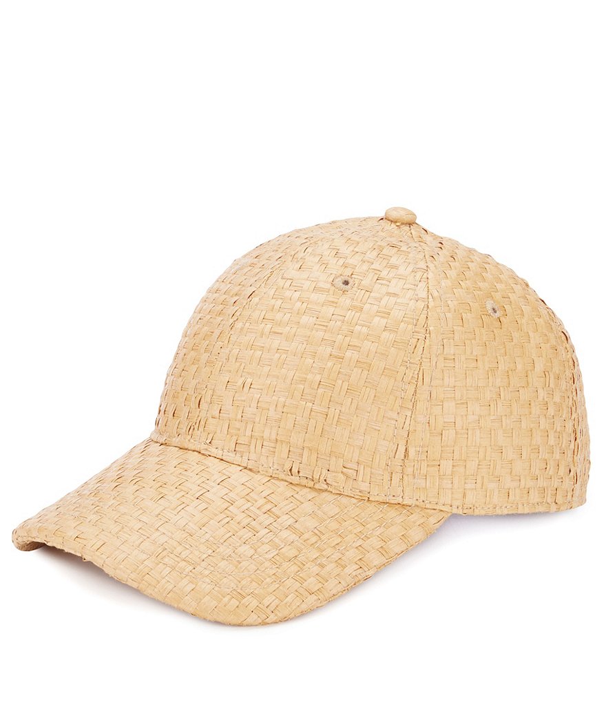 Cremieux Straw Baseball Cap