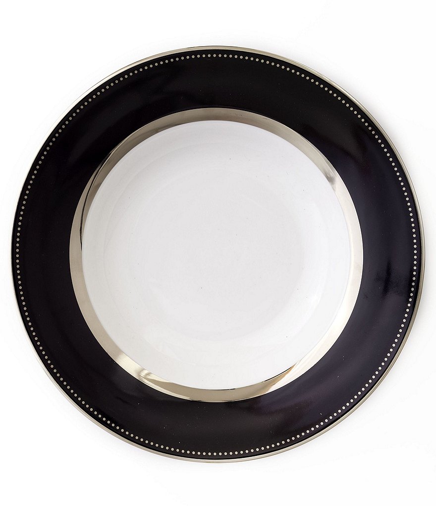 Darbie Angell Black Luxe Dinner Plate