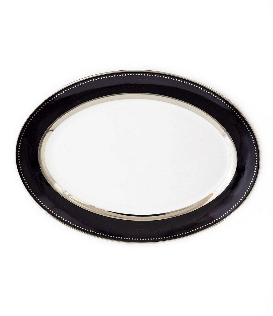 Darbie Angell Black Luxe Oval Platter