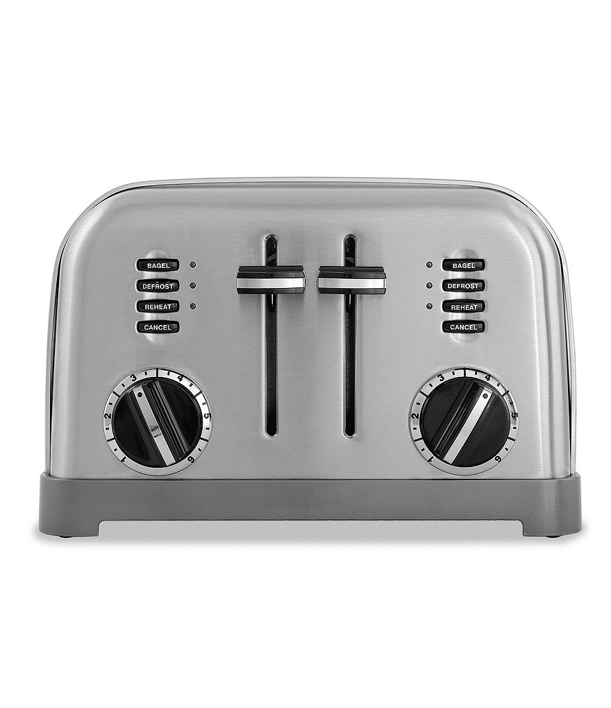 Cuisinart 4-Slice Brushed Stainless Metal Classic Toaster