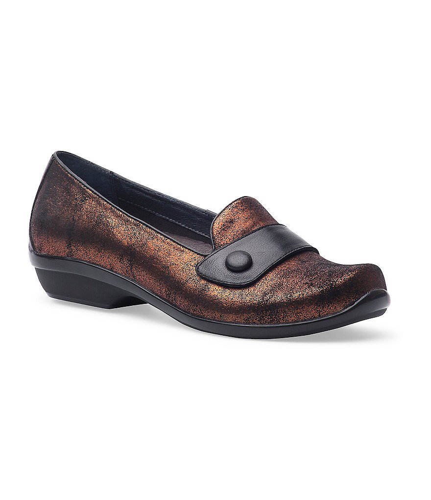 Dansko Olena Metallic Loafers