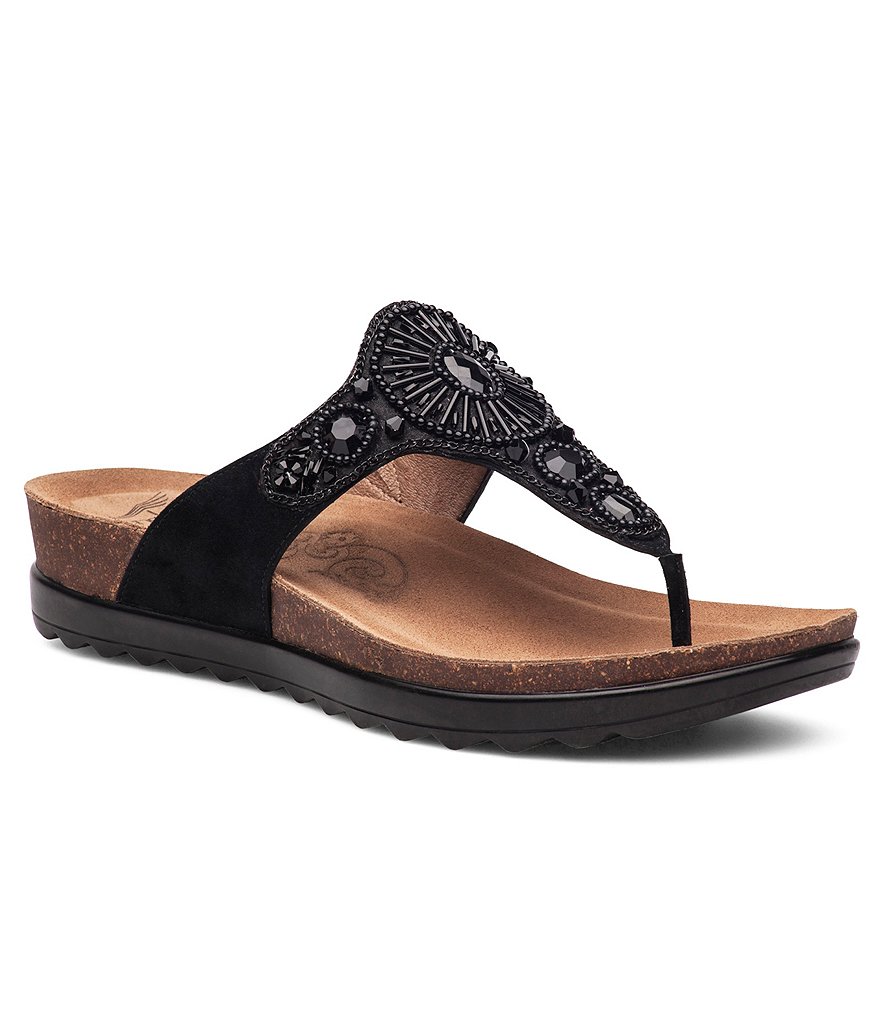 Dansko Pamela Beaded Embellished Sandals