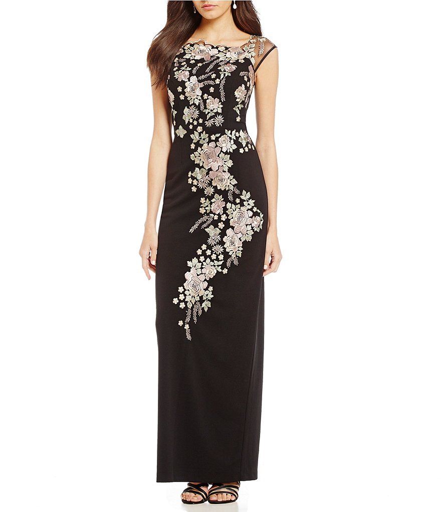 Decode 1.8 Floral Embroidered Gown