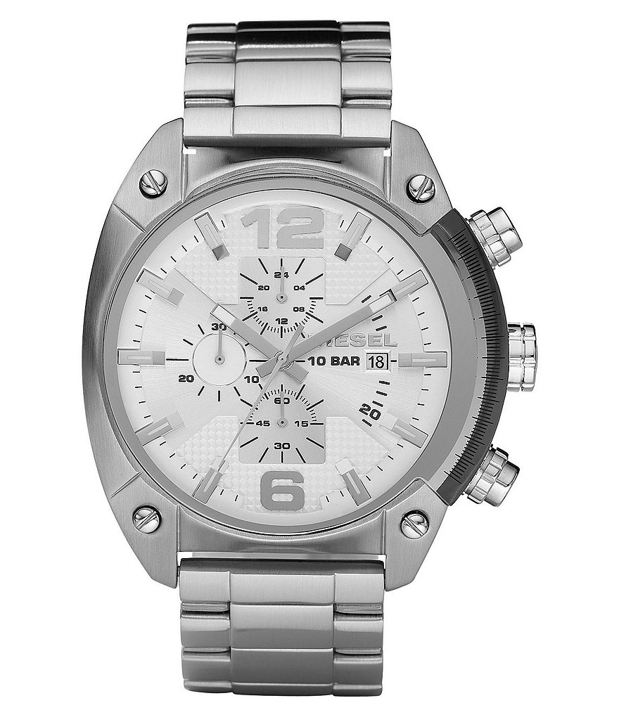 Diesel Stainless Steel Chronograph Bracelet Watch