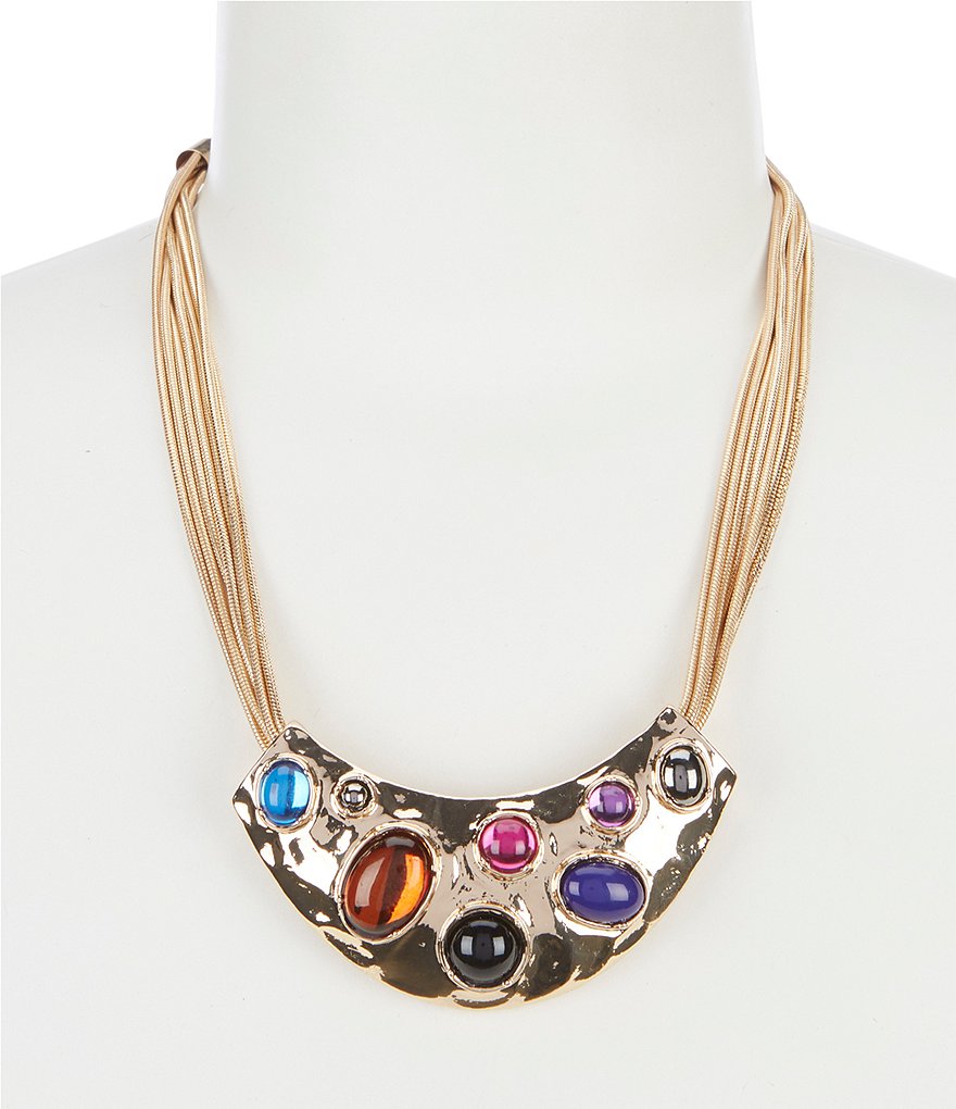Dillard's Tailored Mosaic Sweep Necklace