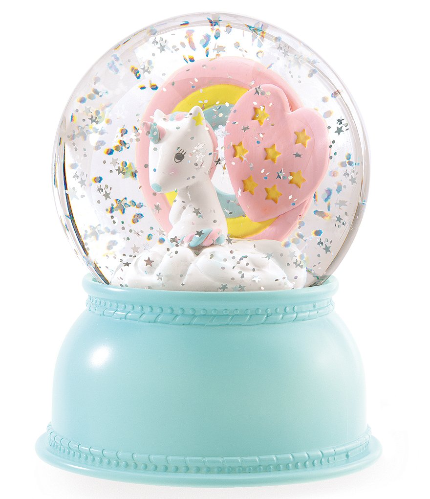 Djeco Unicorn Snow Ball Night Light