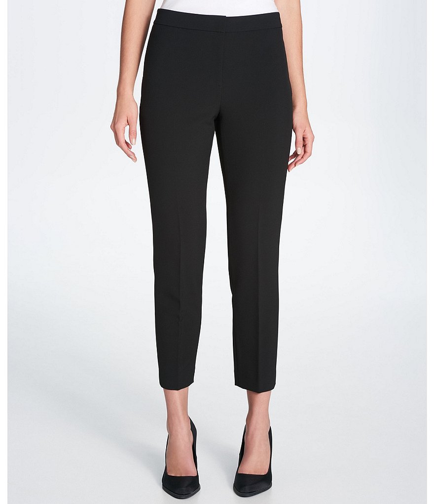 Donna Karan New York Stretch Crepe Ankle Pants